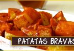 картошка с красным соусом