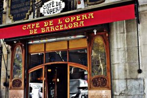 кафе-опера в Барселоне