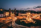 Уровень загрязнения воздуха в разных районах Барселоны
